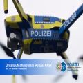 Drohne der Polizei NRW im Flug