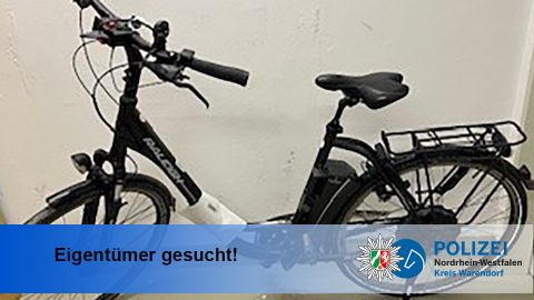 Fahrrad vor Wand