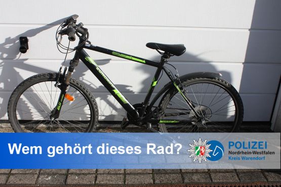 schwarz-grünes Mountainbike