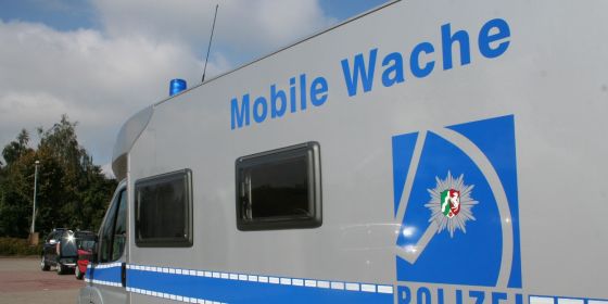 Mobile Wache Lkw